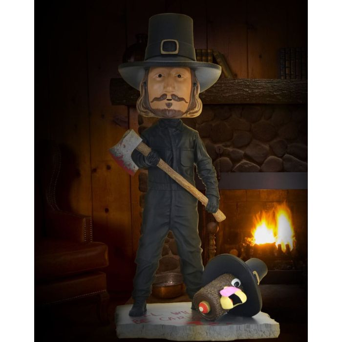 Thanksgiving Head Knocker Bobble-Head John Carver 20 cm
