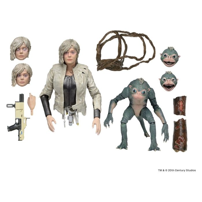 Predator Badlands Action Figure Ultimate Thia & Bud 18 cm