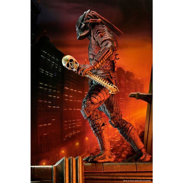 Predator 2 Action Figure City Hunter Poster Series 18 cm        