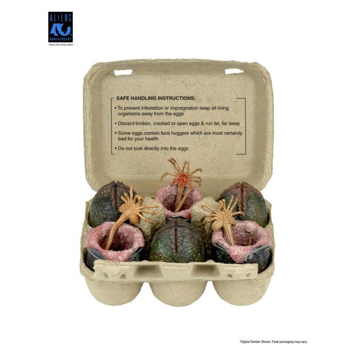 Aliens 6-Pack Accessory Pack Carton of Alien Eggs (40th Anniversary)