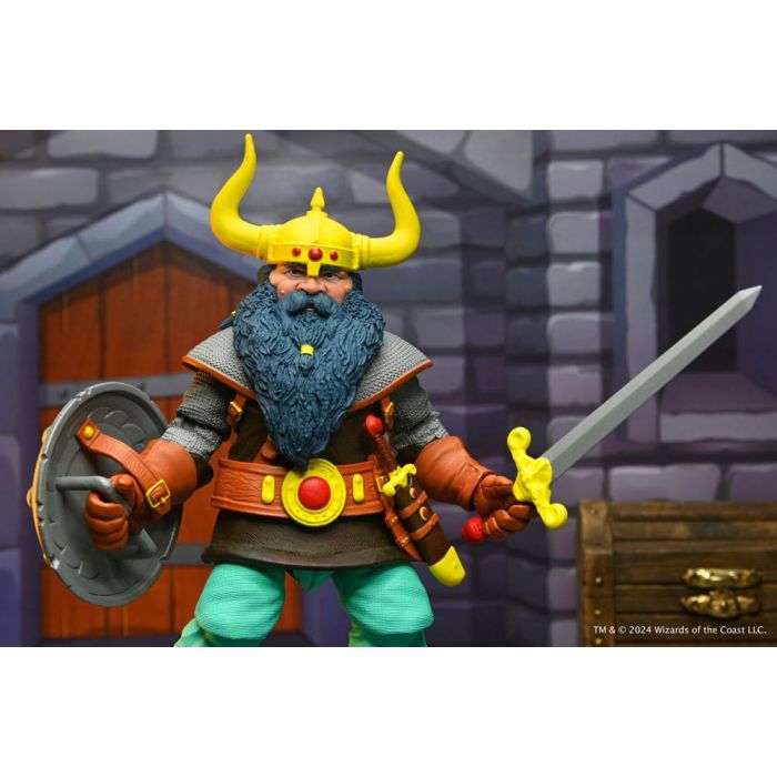 Dungeons and Dragons Scale Action Figure 50th Anniversary Elkhorn on Blister Card 18 cm