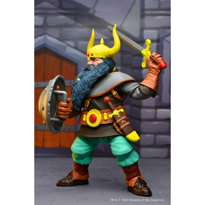 Dungeons and Dragons Scale Action Figure 50th Anniversary Elkhorn on Blister Card 18 cm