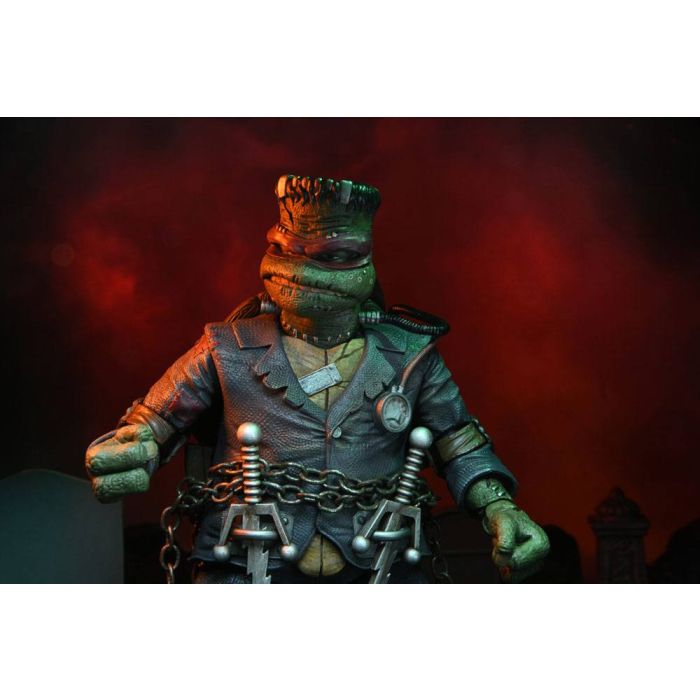 Universal Monsters x TMNT Action Figure Ultimate Raphael as Frankenstein's Monster 18 cm