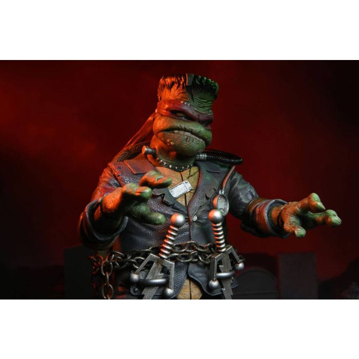 Universal Monsters x TMNT Action Figure Ultimate Raphael as Frankenstein's Monster 18 cm