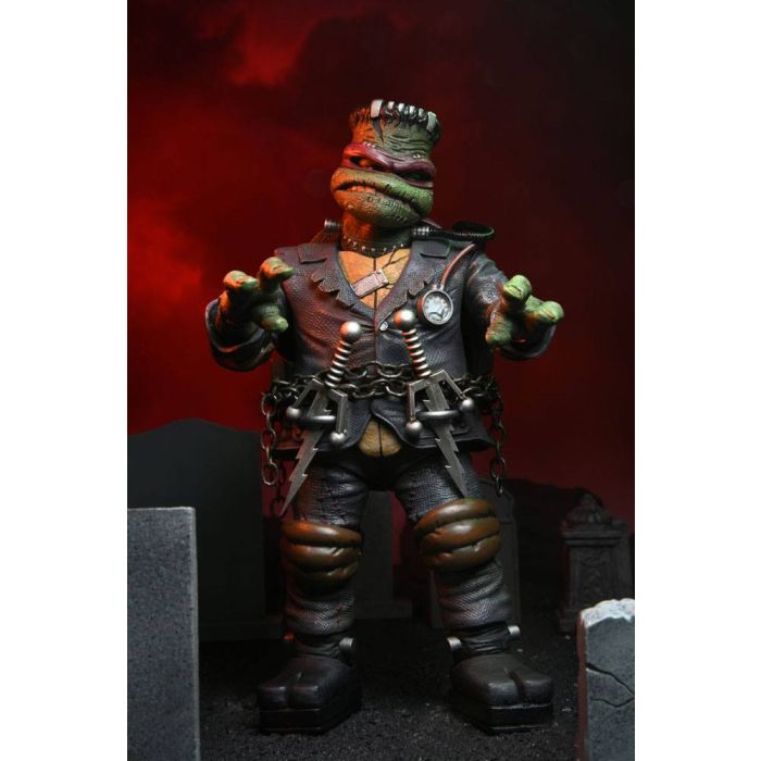Universal Monsters x TMNT Action Figure Ultimate Raphael as Frankenstein's Monster 18 cm