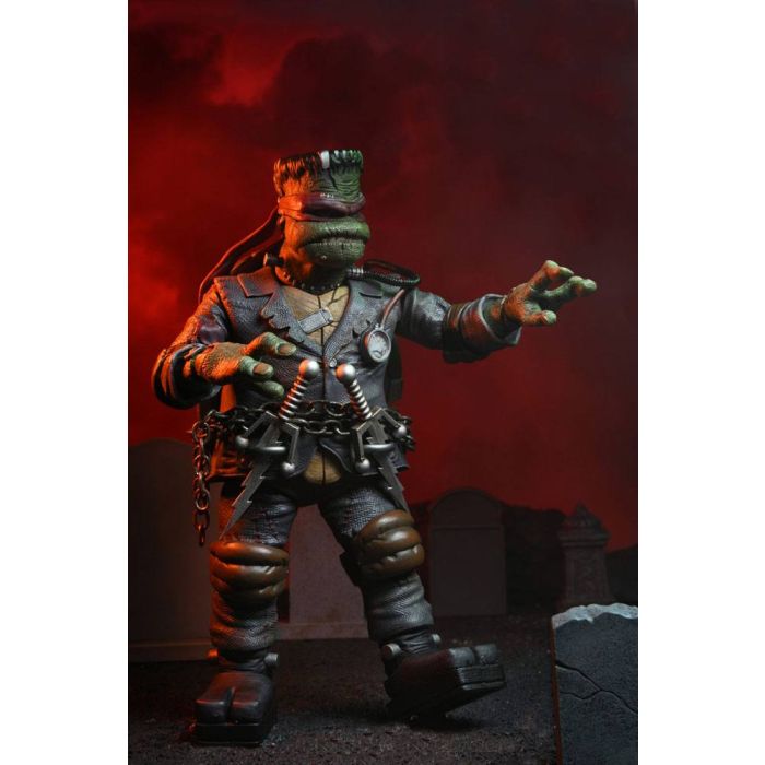Universal Monsters x TMNT Action Figure Ultimate Raphael as Frankenstein's Monster 18 cm
