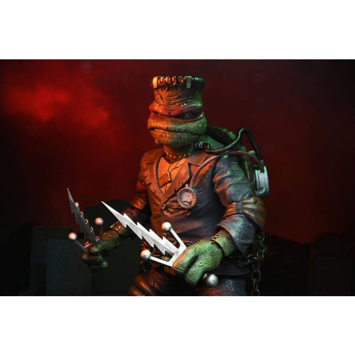 Universal Monsters x TMNT Action Figure Ultimate Raphael as Frankenstein's Monster 18 cm