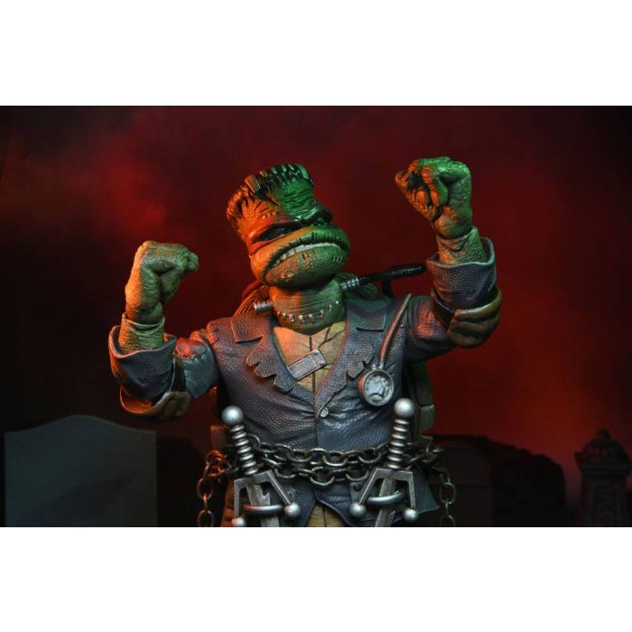 Universal Monsters x TMNT Action Figure Ultimate Raphael as Frankenstein's Monster 18 cm