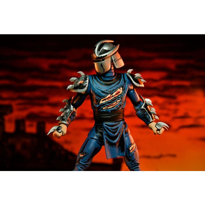 Teenage Mutant Ninja Turtles (Mirage Comics) Action Figure Battle Damaged Shredder 18 cm