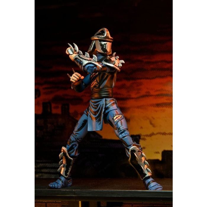 Teenage Mutant Ninja Turtles (Mirage Comics) Action Figure Battle Damaged Shredder 18 cm