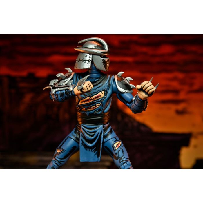 Teenage Mutant Ninja Turtles (Mirage Comics) Action Figure Battle Damaged Shredder 18 cm