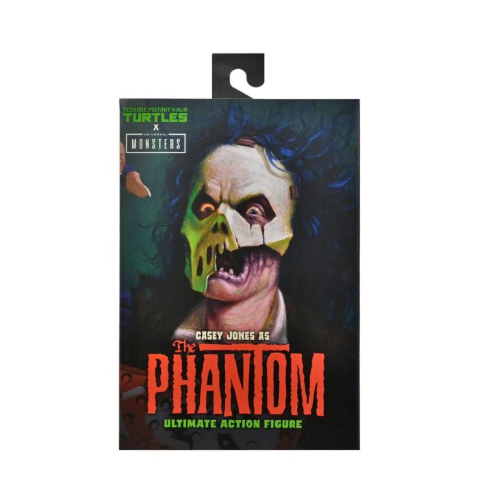 Universal Monsters x Teenage Mutant Ninja Turtles (Archie Comics) Action Figure Ultimate Casey as Phantom of the Opera 18 cm