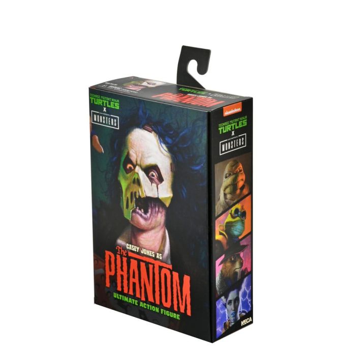 Universal Monsters x Teenage Mutant Ninja Turtles (Archie Comics) Action Figure Ultimate Casey as Phantom of the Opera 18 cm