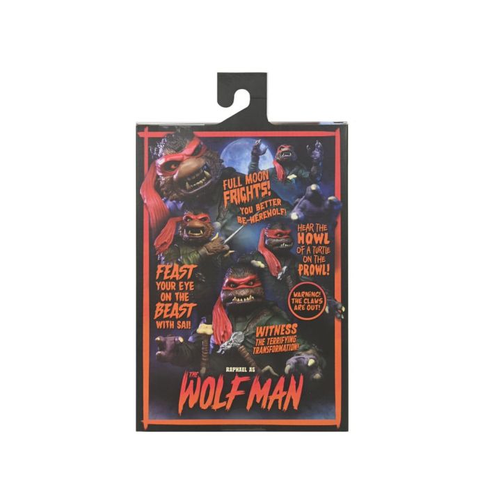 Universal Monsters x Teenage Mutant Ninja Turtles Action Figure Ultimate Raphael as The Wolfman 18 cm