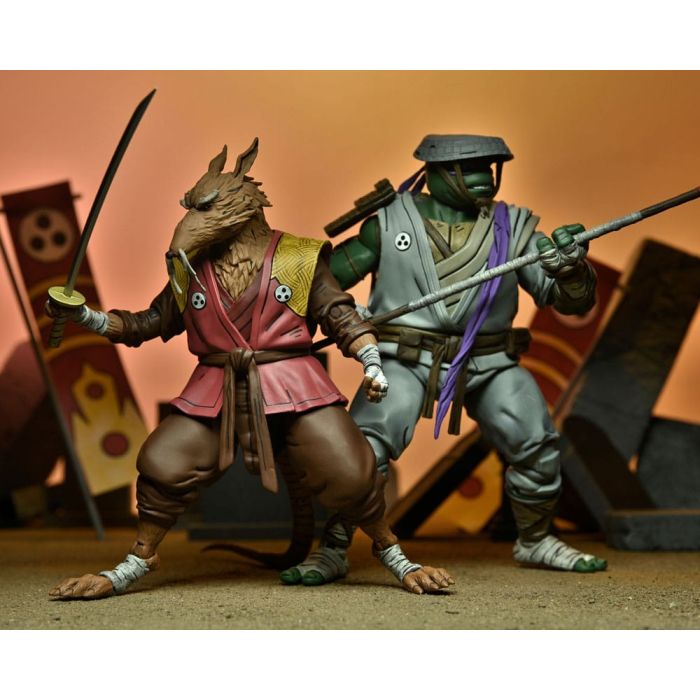 Teenage Mutant Ninja Turtles The Last Ronin Action Figure Ultimate Splinter 18 cm