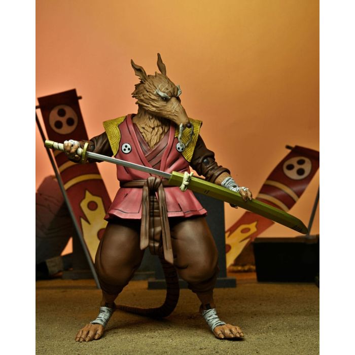 Teenage Mutant Ninja Turtles The Last Ronin Action Figure Ultimate Splinter 18 cm