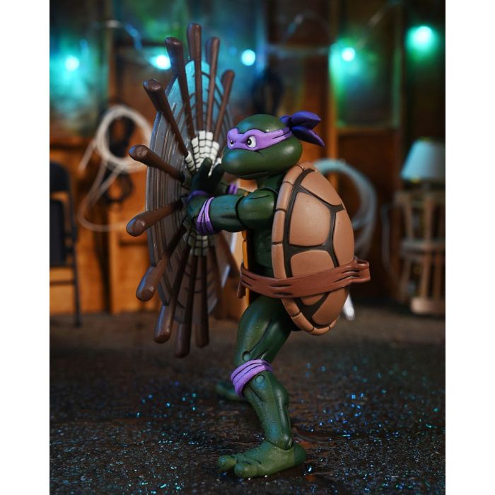 Teenage Mutant Ninja Turtles (Cartoon) Action Figure Ultimate Donatello VHS 18 cm        