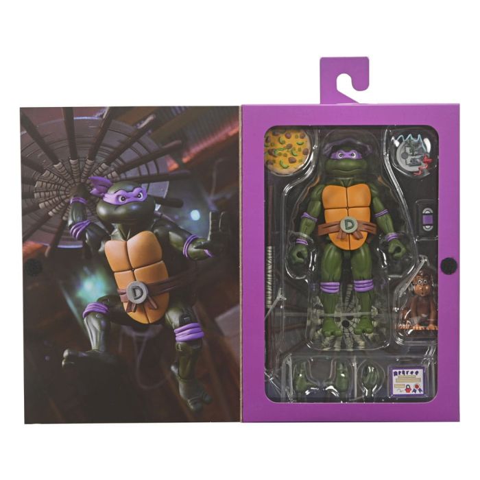 Teenage Mutant Ninja Turtles (Cartoon) Action Figure Ultimate Donatello VHS 18 cm        