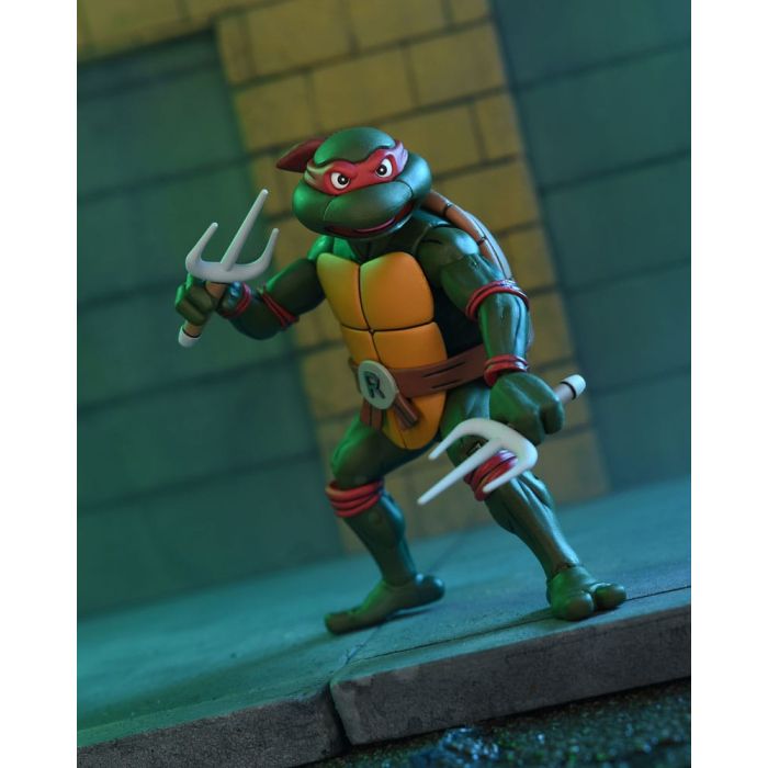 Teenage Mutant Ninja Turtles (Cartoon) Action Figure Ultimate Raphael VHS 18 cm        