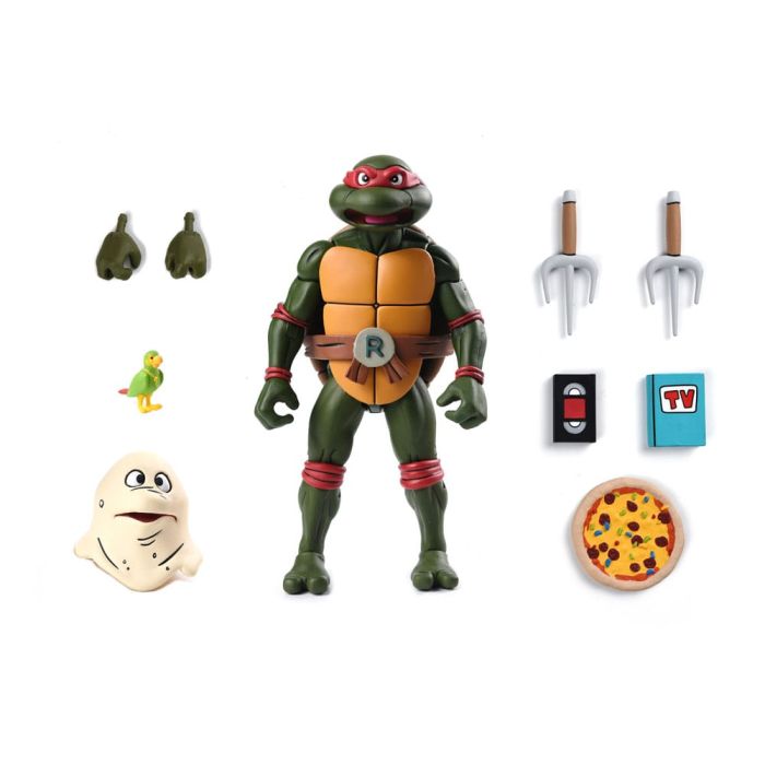 Teenage Mutant Ninja Turtles (Cartoon) Action Figure Ultimate Raphael VHS 18 cm        