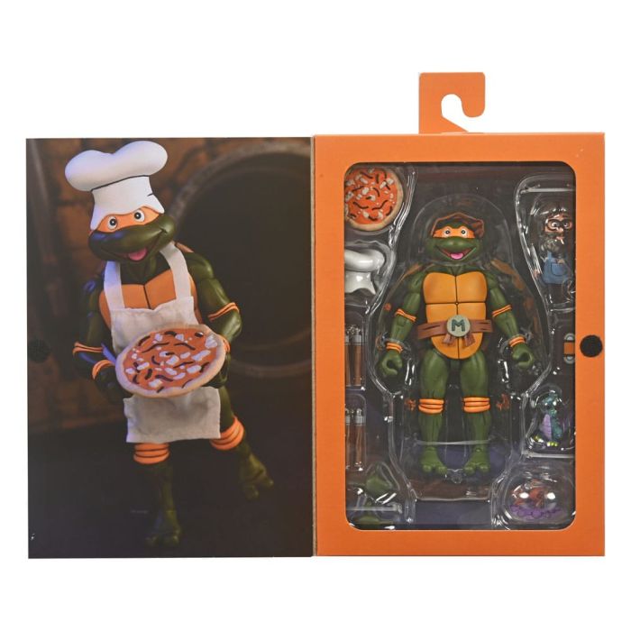 Teenage Mutant Ninja Turtles (Cartoon) Action Figure Ultimate Michelangelo VHS 18 cm        