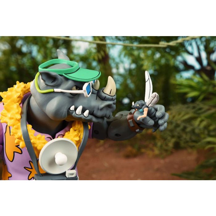 Teenage Mutant Ninja Turtles (Cartoon 1980) Action Figure 2 Pack Vacation Bebop and Rocksteady 18 cm  
