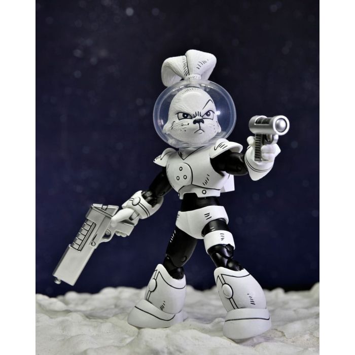 Usagi Yojimbo Action Figure Space Usagi Yojimbo Black & White Figure 18 cm