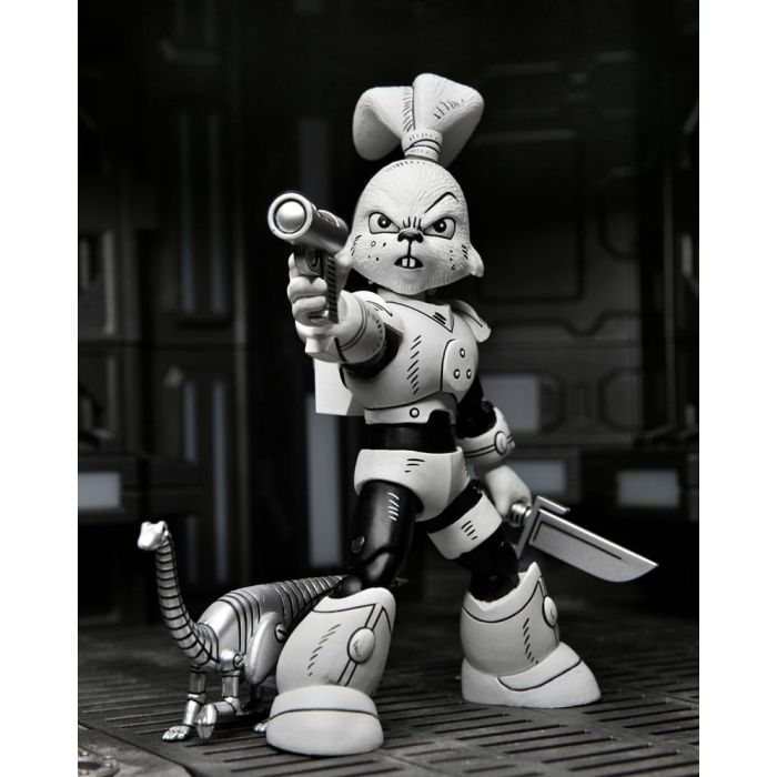 Usagi Yojimbo Action Figure Space Usagi Yojimbo Black & White Figure 18 cm