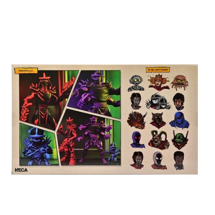 Teenage Mutant Ninja Turtles (Mirage Comics) Action Figures Shredder Clones Box Set 18 cm