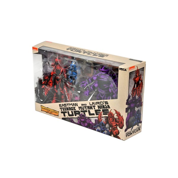 Teenage Mutant Ninja Turtles (Mirage Comics) Action Figures Shredder Clones Box Set 18 cm