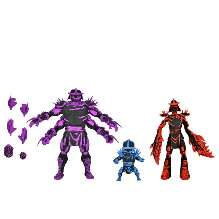 Teenage Mutant Ninja Turtles (Mirage Comics) Action Figures Shredder Clones Box Set 18 cm