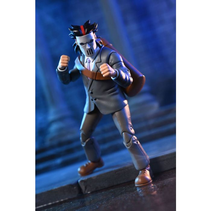 Teenage Mutant Ninja Turtles (Cartoon) Action Figure 2 Pack Business Suit Casey Jones & Split Foot Soldier 18 cm     
