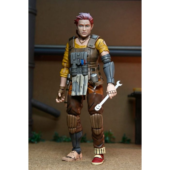 Teenage Mutant Ninja Turtles (The Last Ronin The Lost Years) Action Figure Grammy April with Baby Yi & Moja 18 cm 