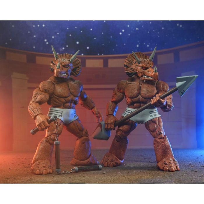 Teenage Mutant Ninja Turtles (Mirage Comics) Action Figure Triceraton Gladiator 21 cm