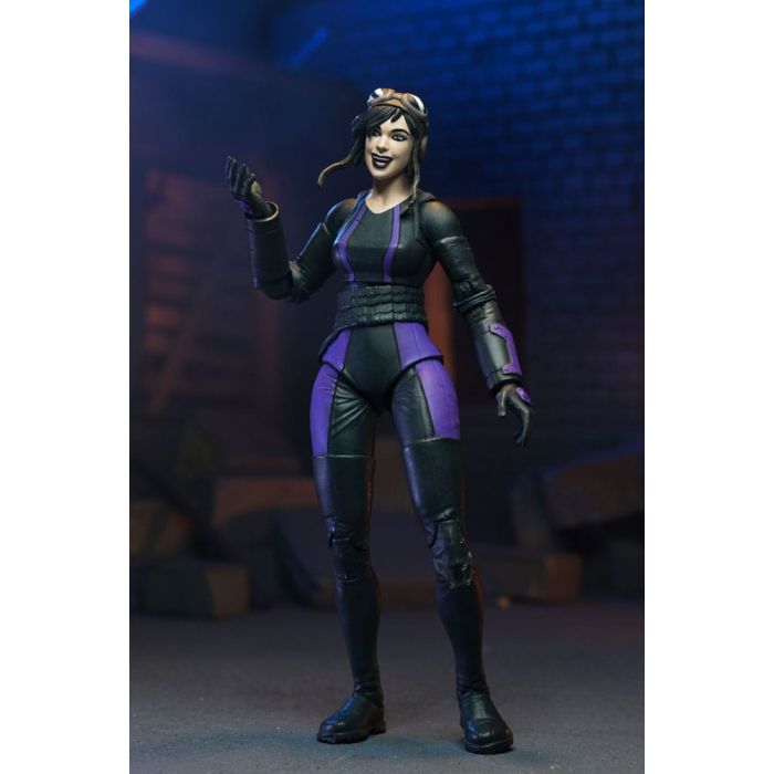 Teenage Mutant Ninja Turtles (The Last Ronin The Lost Years) Action Figure Casey Marie with Last Ronin Motorcycle 18 cm