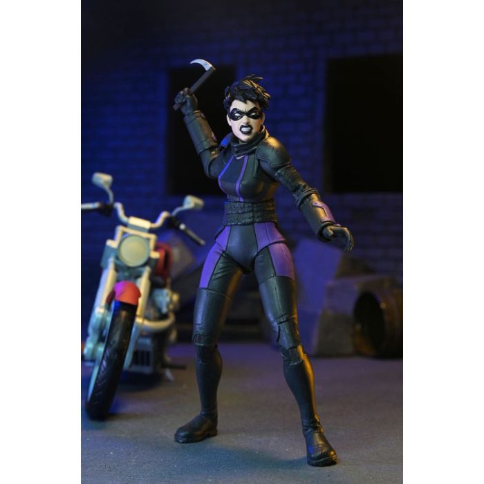 Teenage Mutant Ninja Turtles (The Last Ronin The Lost Years) Action Figure Casey Marie with Last Ronin Motorcycle 18 cm
