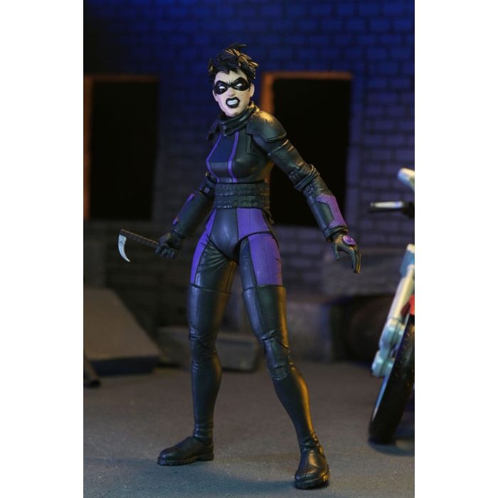 Teenage Mutant Ninja Turtles (The Last Ronin The Lost Years) Action Figure Casey Marie with Last Ronin Motorcycle 18 cm
