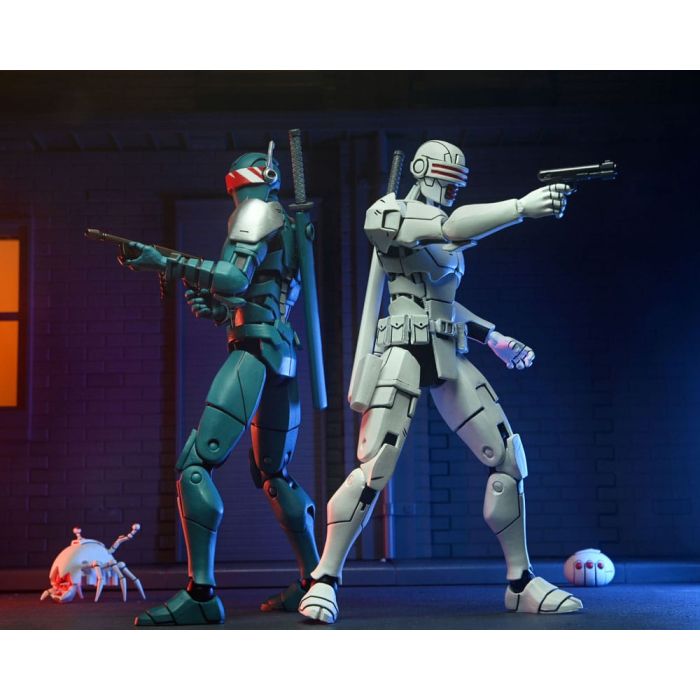 Teenage Mutant Ninja Turtles (The Last Ronin) Action Figures 2-Pack Synja Robots 18 cm 