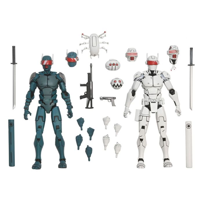 Teenage Mutant Ninja Turtles (The Last Ronin) Action Figures 2-Pack Synja Robots 18 cm 
