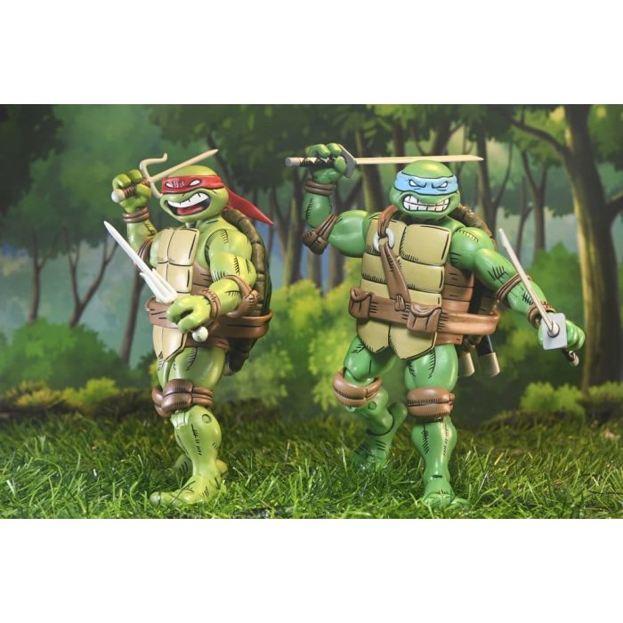 Teenage Mutant Ninja Turtles x Usagi Yojimbo Ultimate Action Figure Leonardo 18 cm