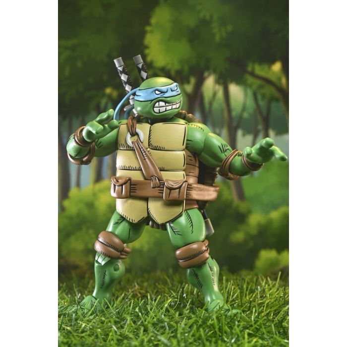 Teenage Mutant Ninja Turtles x Usagi Yojimbo Ultimate Action Figure Leonardo 18 cm