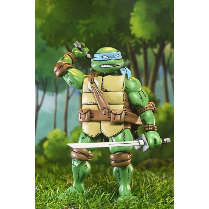 Teenage Mutant Ninja Turtles x Usagi Yojimbo Ultimate Action Figure Leonardo 18 cm