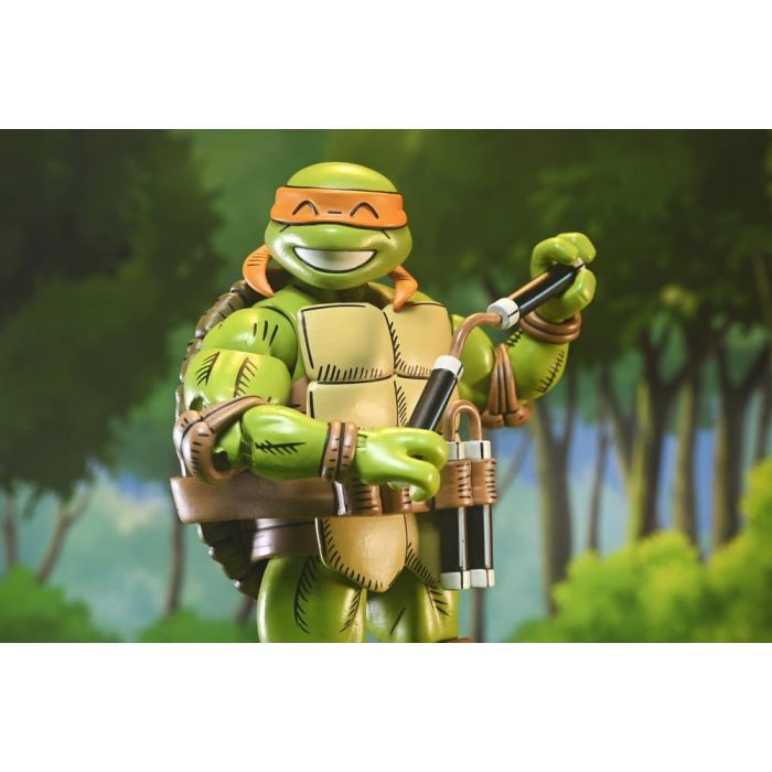 Teenage Mutant Ninja Turtles x Usagi Yojimbo Ultimate Action Figure Michelangelo 18 cm