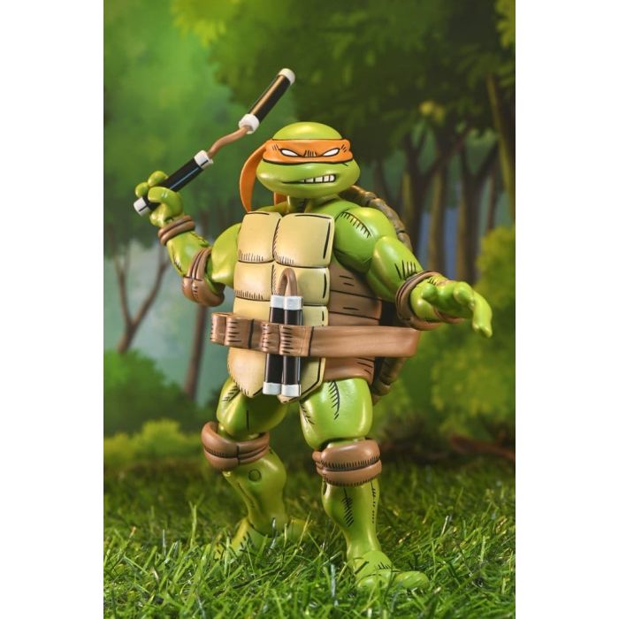 Teenage Mutant Ninja Turtles x Usagi Yojimbo Ultimate Action Figure Michelangelo 18 cm