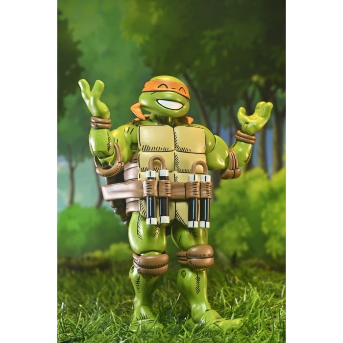 Teenage Mutant Ninja Turtles x Usagi Yojimbo Ultimate Action Figure Michelangelo 18 cm