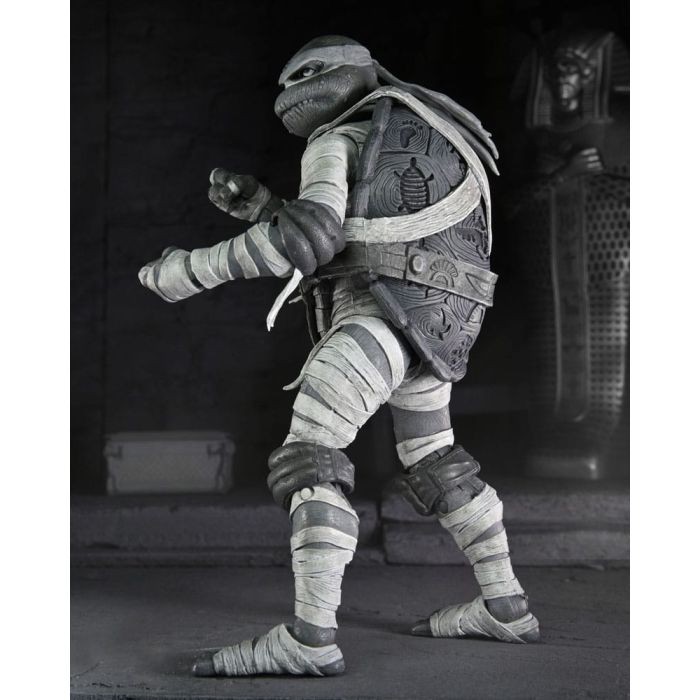 Universal Monsters x Teenage Mutant Ninja Turtles Action Figures 4-Pack Turtles Black & White 18 cm