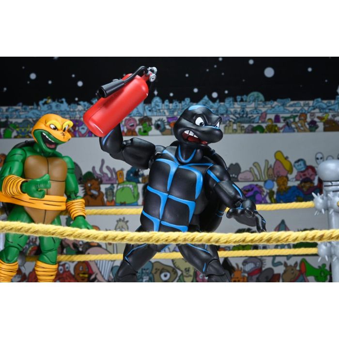 Teenage Mutant Ninja Turtles (Archie Comics) Action Figures 4-Pack Stump Wrestling Turtles 18 cm