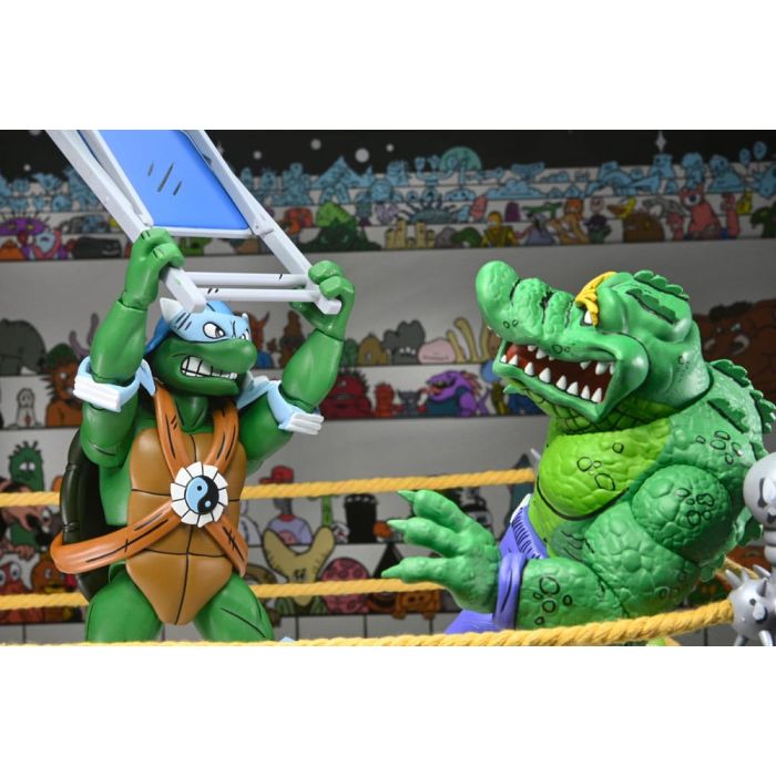 Teenage Mutant Ninja Turtles (Archie Comics) Action Figures 4-Pack Stump Wrestling Turtles 18 cm
