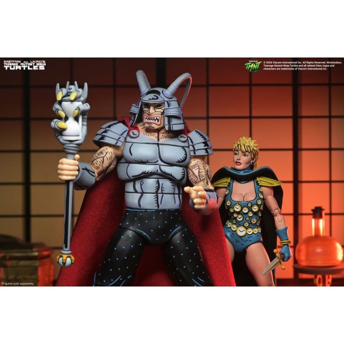 Teenage Mutant Ninja Turtles (Mirage Comics) Action Figure Savanti Romero Warlord 18 cm