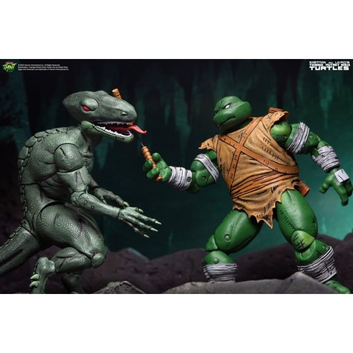 Teenage Mutant Ninja Turtles (Mirage Comics) Action Figure 2-Pack Daimyo Orkai & Raptor 18 cm